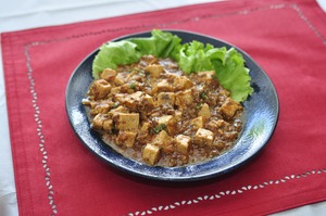 麻婆島豆腐(辛口)