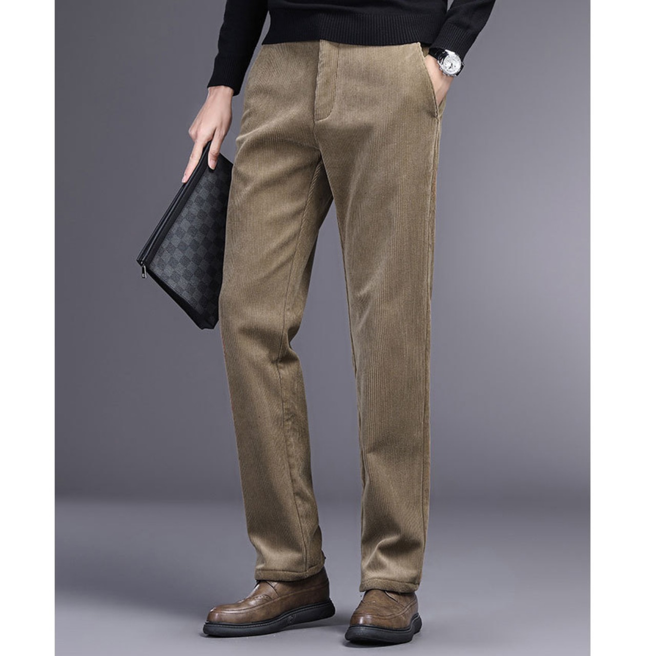 コーデュロイストレートスラックスパンツ　TB1772・画像4