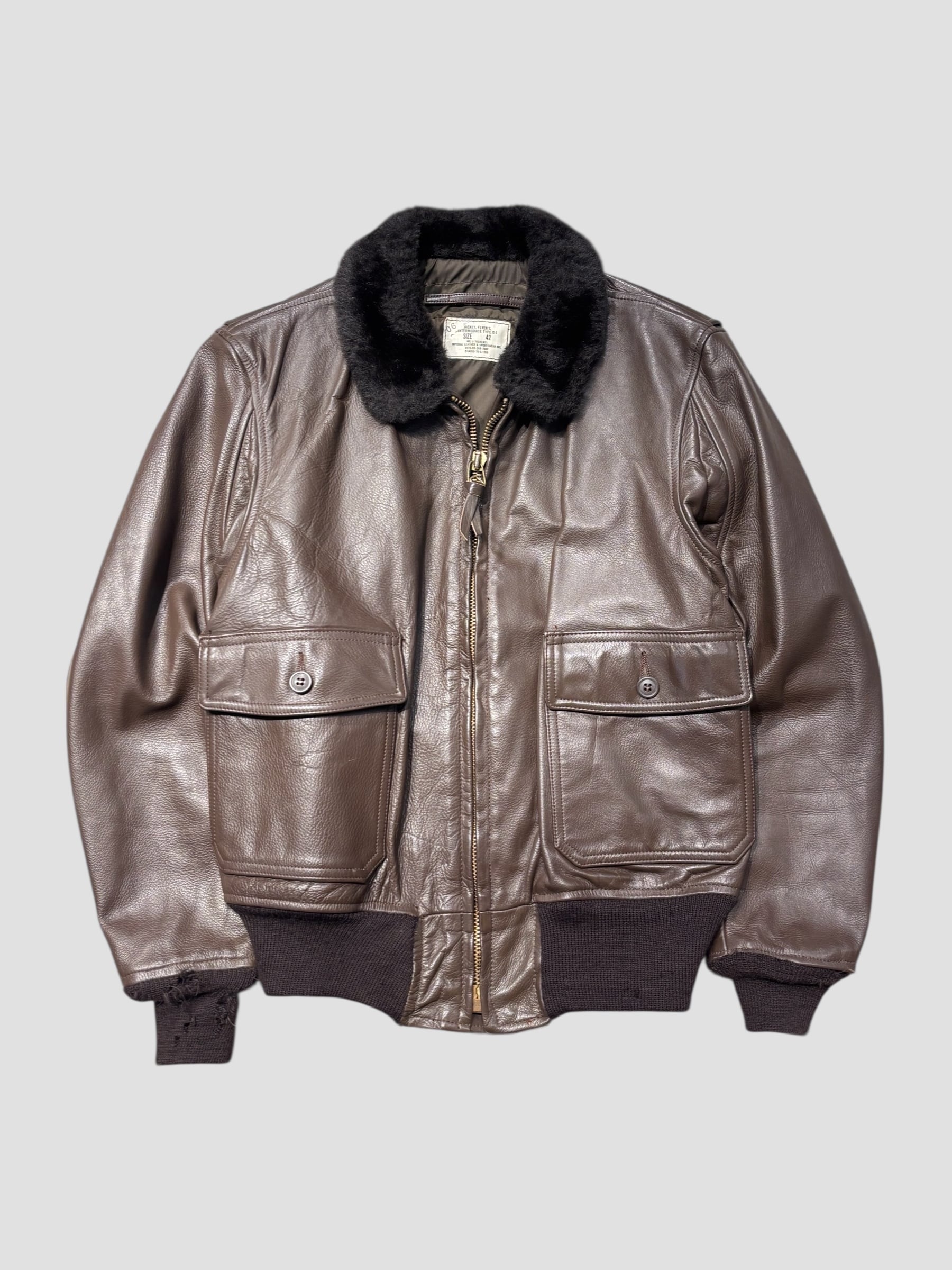 USA製 “ AVIREX LTD ” HORSE HIDE A-2 FLIGHT JACKET LIMITED OLD
