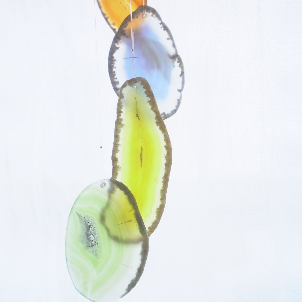 Tropical Fruits 03 - アゲートヒーリングチャイム / Agate Sun Catcher Wind Chime 872