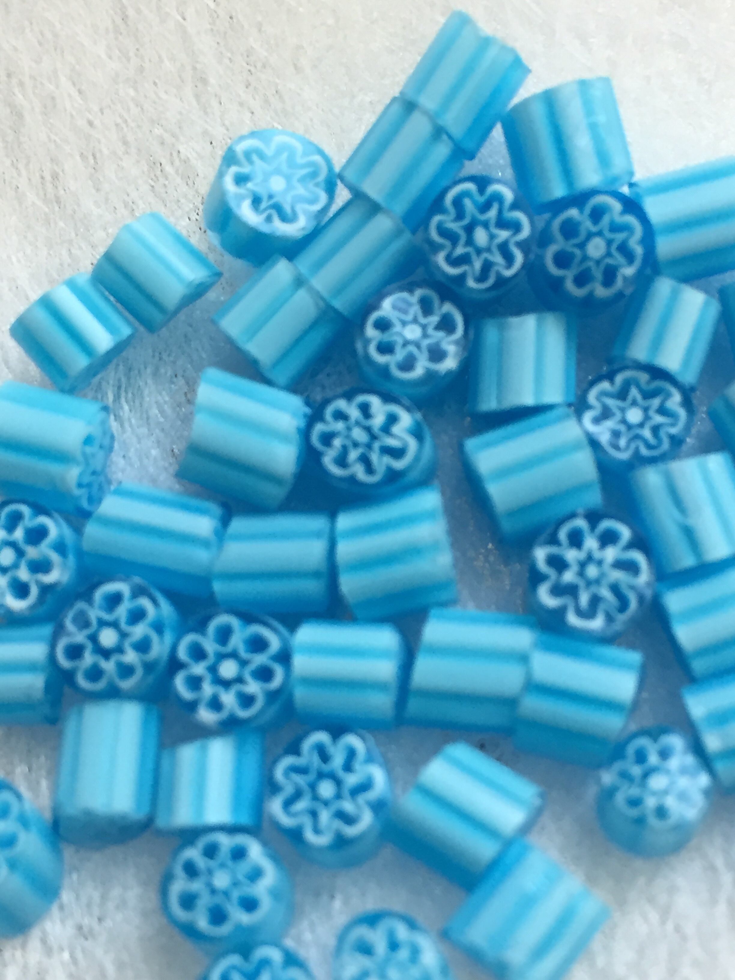 ミルフィオリ Caribbean Blue 4~5㎜ 30g
