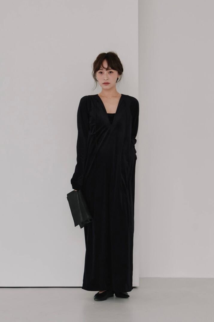 Hella cut jacquard patchwork dress カットジャガードパッチ