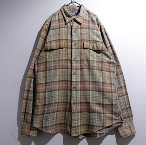 90s “Ralph Lauren” Multicolor Check Double Pocket Flannel Shirt