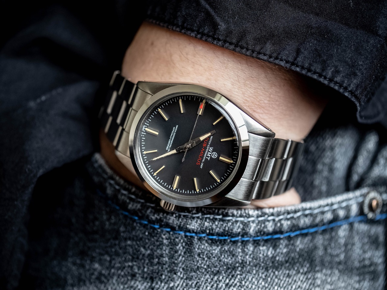 WMT WATCHES SUB-MILIUS MK II – Black Dial Aged Edition