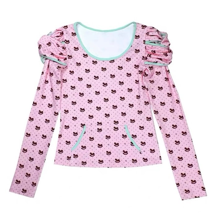 Nit alcove ホワイト トップス nit alcove ストライプドットセパレート