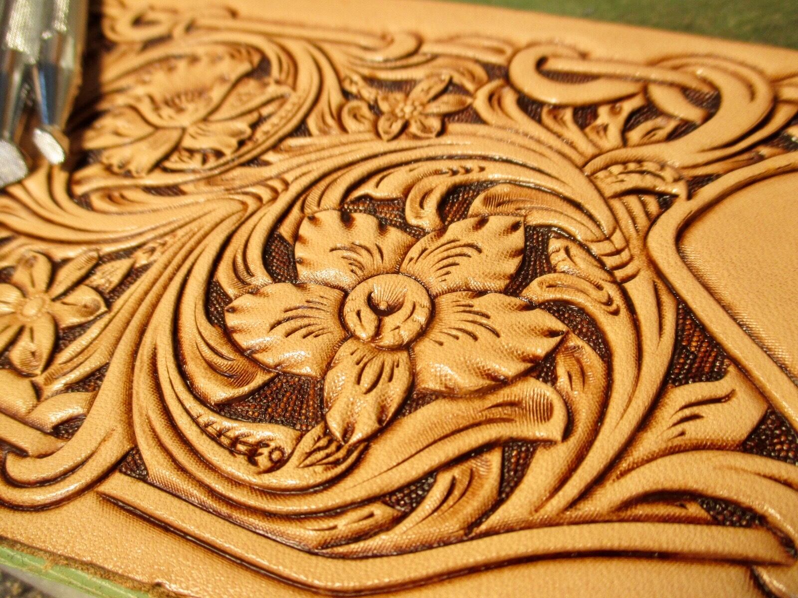 シェリダンスタイルカービング用ベベラ4本セット Handmade leather goods t.kanno