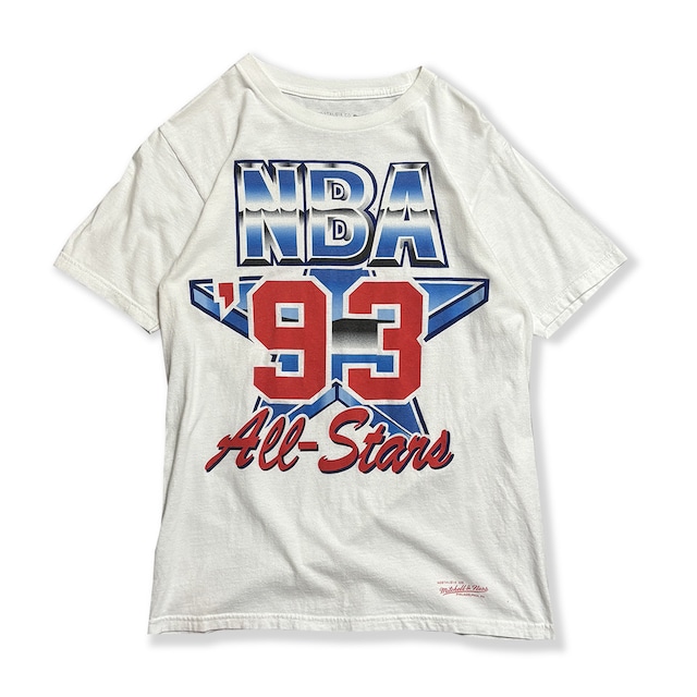 「NBA All Star 93」 Printed T-Shirt. Mitchell & Ness