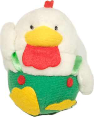 Old Stuffed Toy: rooster
