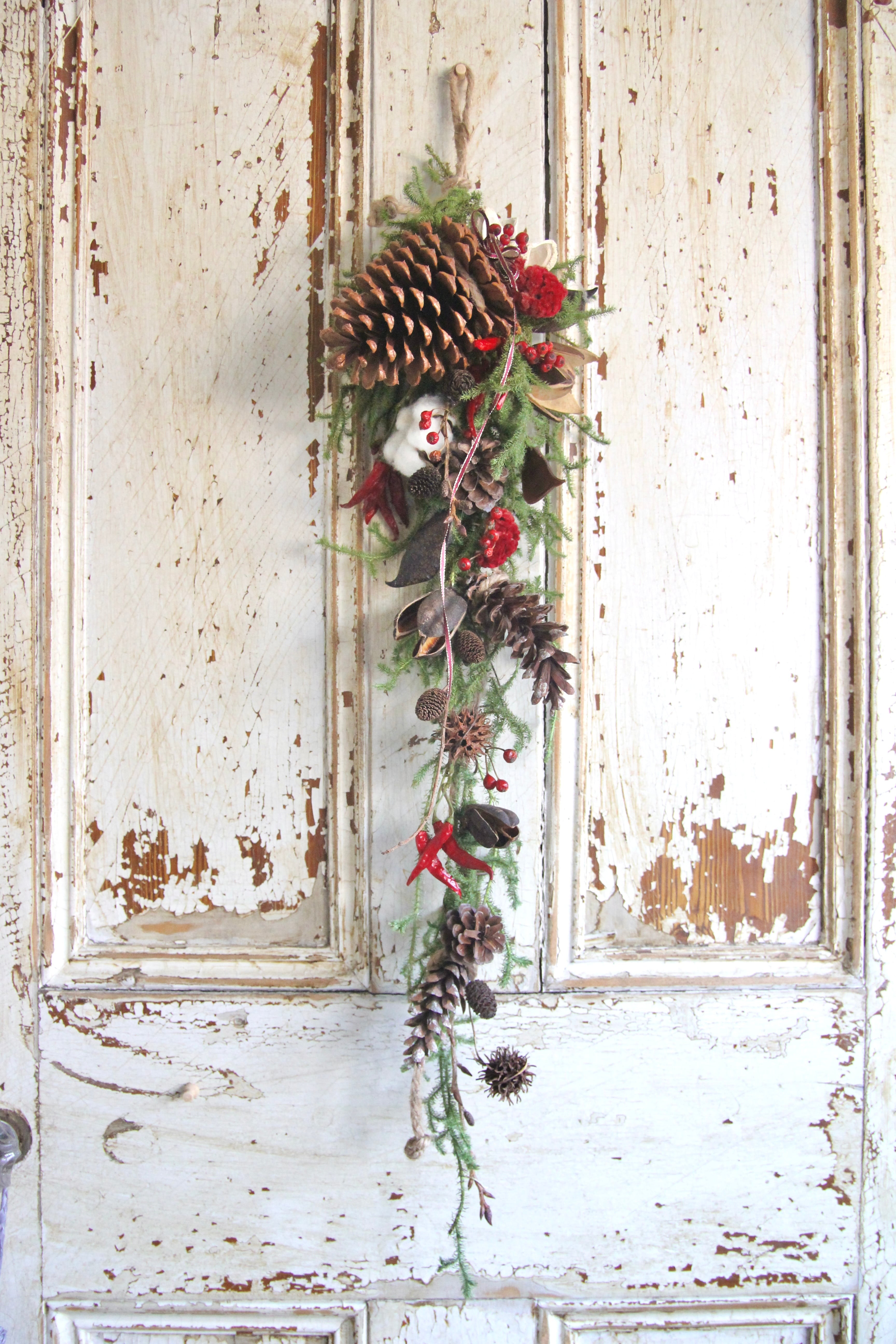 受注制作千日紅リース