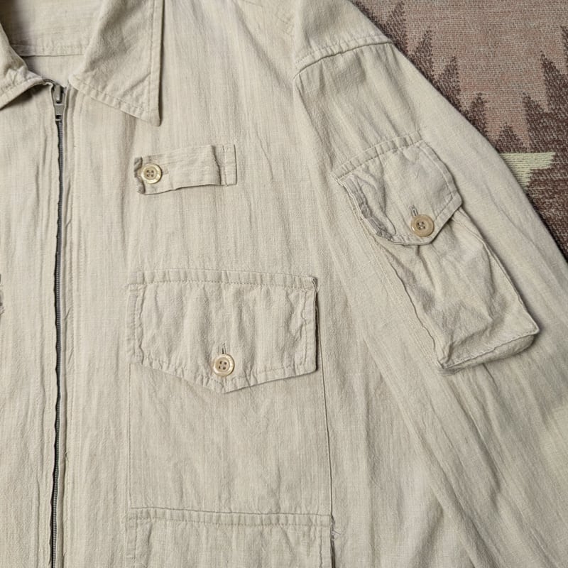 80s～ ORVIS Zip-Up Fishing Shirt Jacket (M) | Wonder Wear