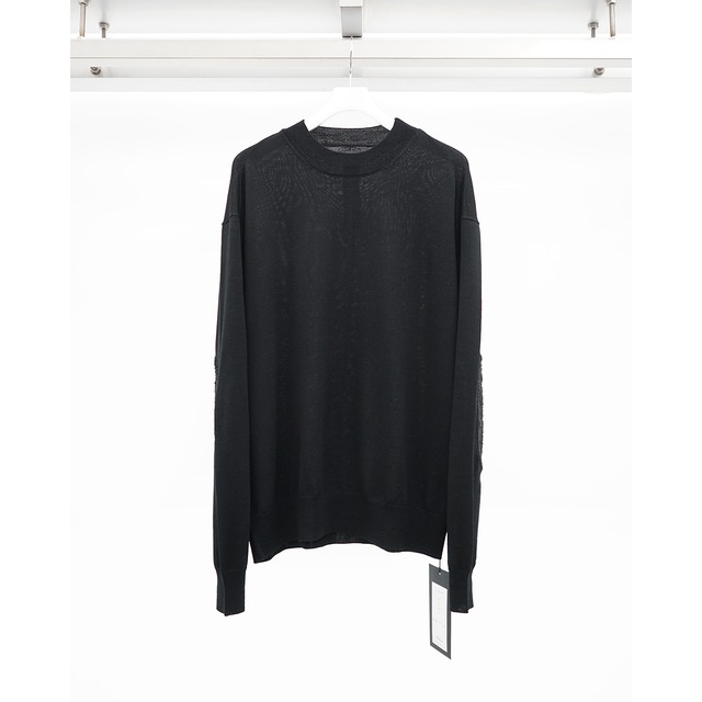 [The Viridi-anne] (ザヴィリディアン) VI-3916-07 ELBOW PATCH SWEATER