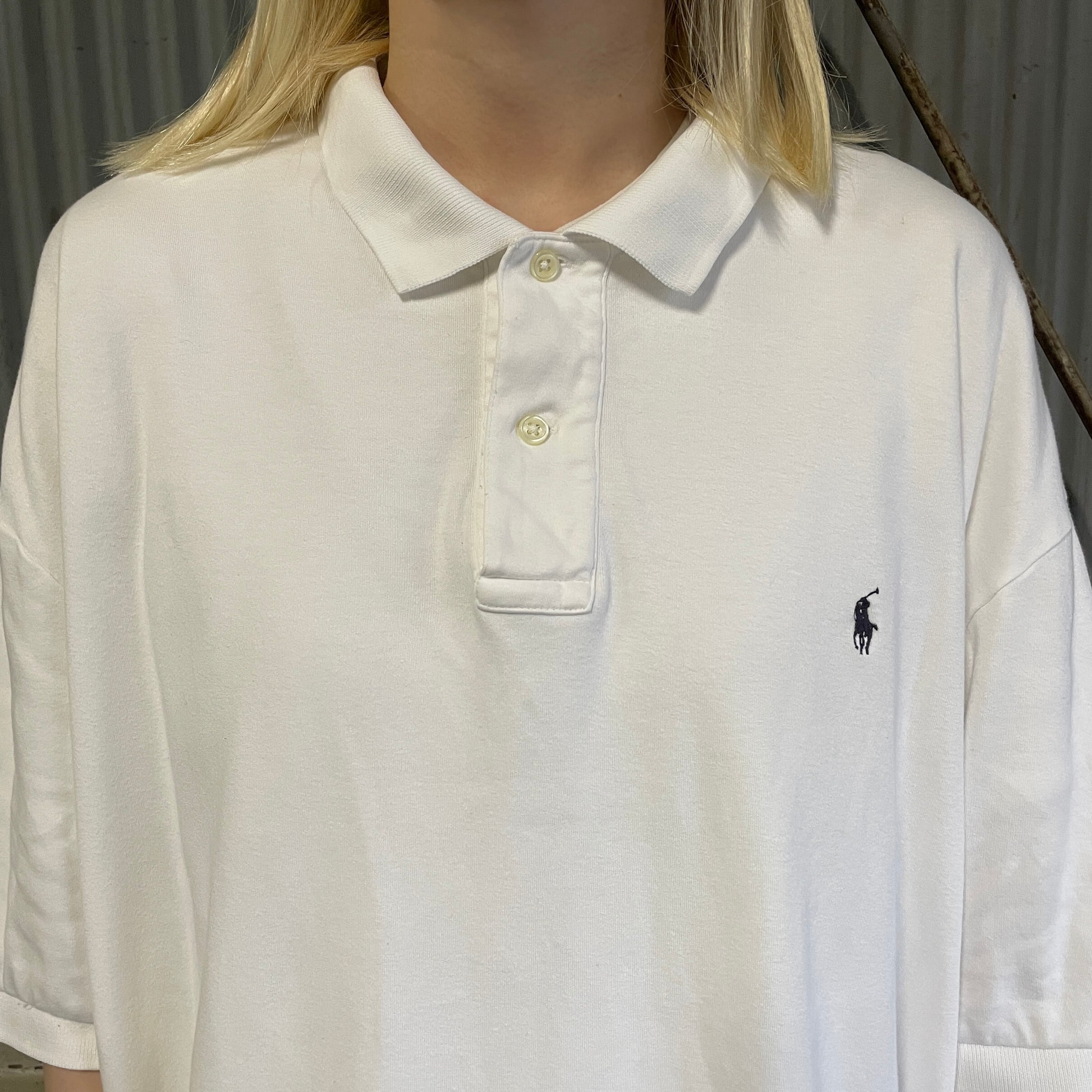 Polo by Ralph Lauren オールドラルフローレン Tシャツ地 ポロシャツ