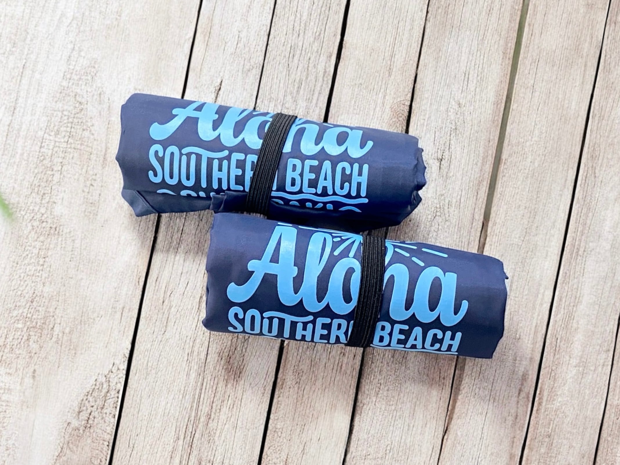 エコバッグ（大/ブルー） | 茅ヶ崎市観光協会