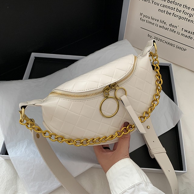 小さなバッグ女性2020新しい波夏の野生のダイヤモンドチェーンメッセンジャーバッグinsファッションブロードバンド胸バッグウエストバッグ Tiancai_Wing_Bag9134920