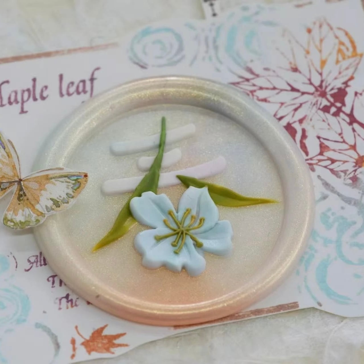 春のしるし|A Sign of Spring・シーリングスタンプ