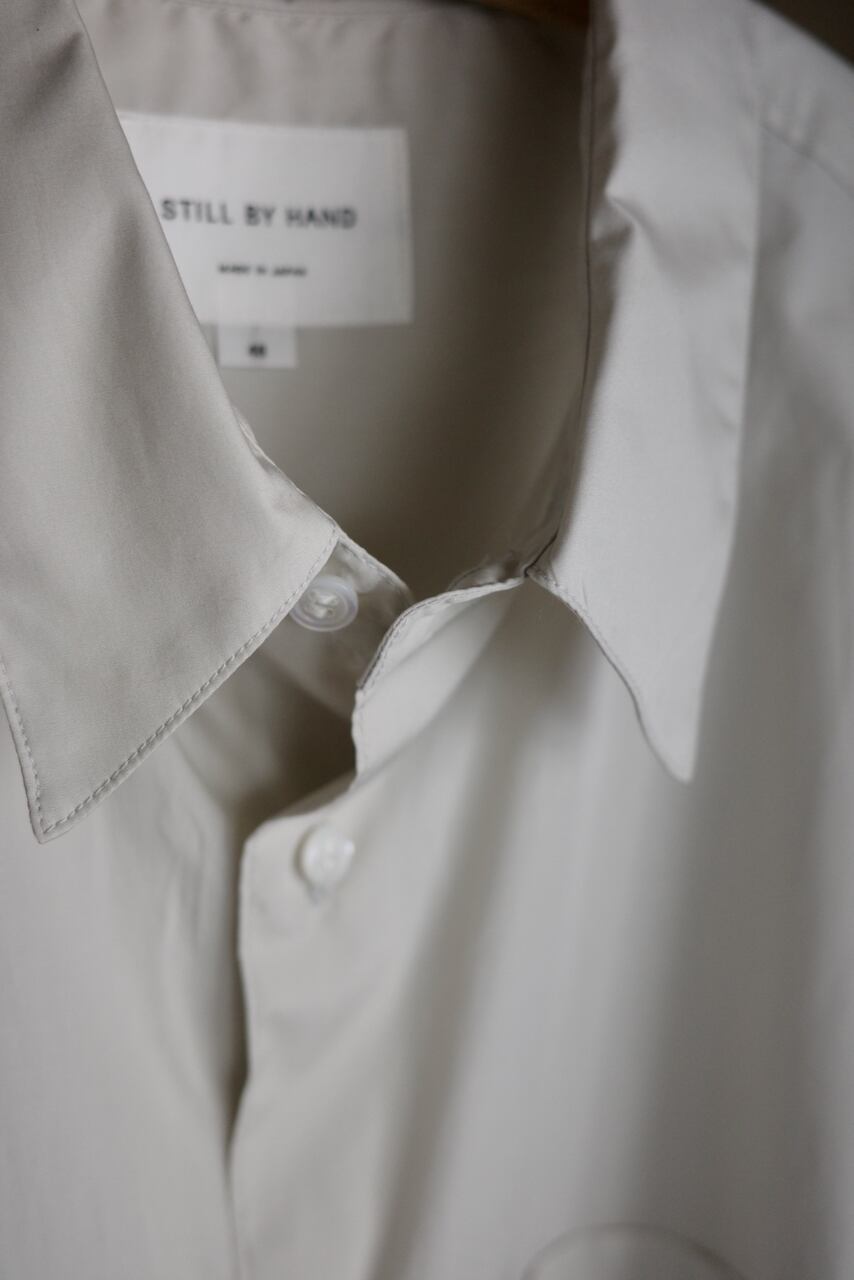 【専用】STILL BY HAND STILL BY HAND（スティルバイハンド）French Linen Open Collar Shirts