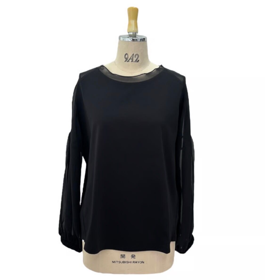ayane】26ss/11月展 シフォンスリーブプルオーバー 816340 | Posie