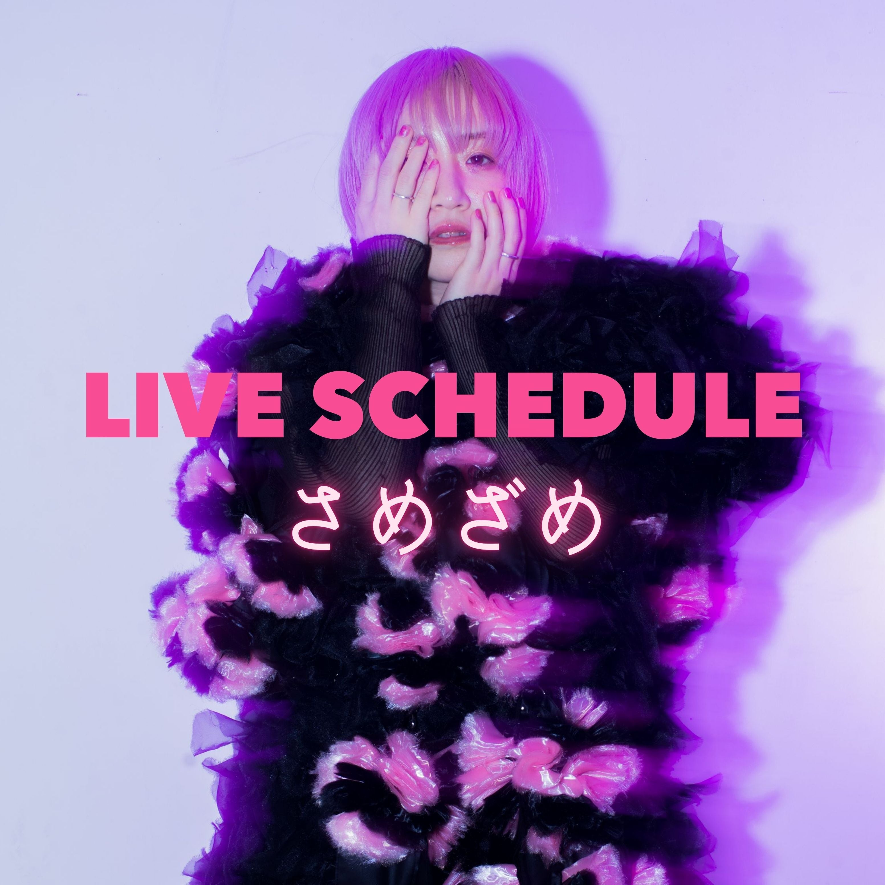 NEW】さめざめLIVE SCHEDULE まとめ | samezame official store