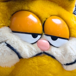 ☆ VINTAGE 1980年代初期 ☆【 Garfield ( ガーフィールド ) 】『 ガーフィールド ハンドパペット 』ぬいぐるみ プラッシュ plush 1980年代年製 〚アメリカン雑貨 アメトイ〛