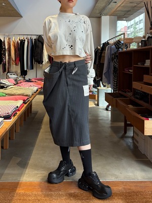 【25AW】Maison MIHARA YASUHIRO ミハラヤスヒロ / HUGE LAYERED SKIRT / レイヤードスカート