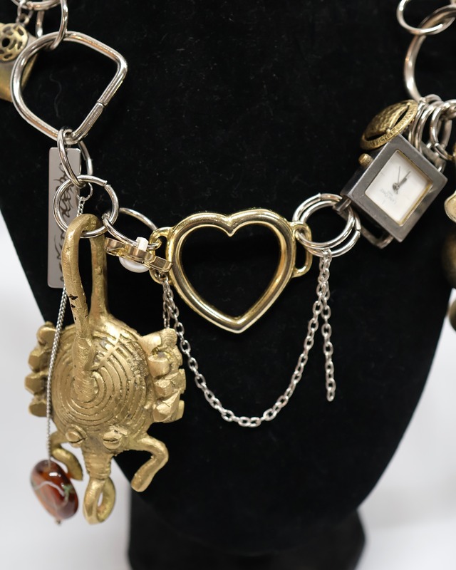 【Alisa Cayoo】3way charm necklace 08