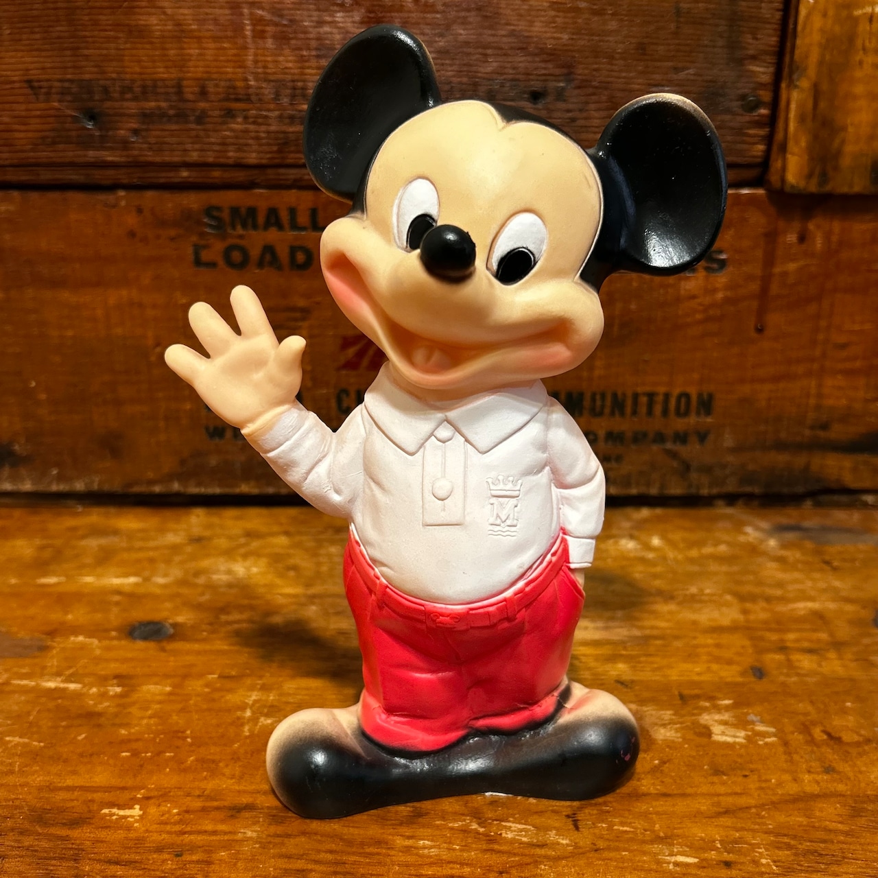 ディズニー　ミッキーマウス　ラバードール　スクイーズ　プレイベイビー 　MU-419