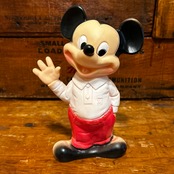 ディズニー　ミッキーマウス　ラバードール　スクイーズ　プレイベイビー 　MU-419