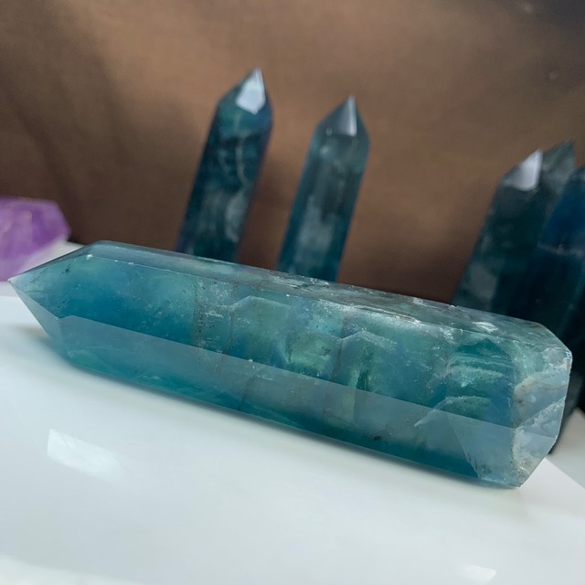 数量限定☆ランダム発送・ブルー×グリーン グラデーションフローライトポイント