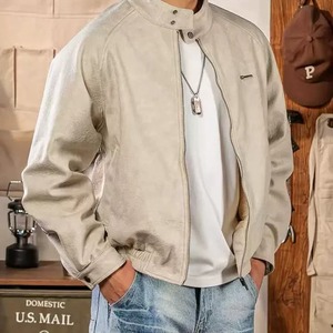 ヴィンテージスエードスタンドカラージャケット 220316