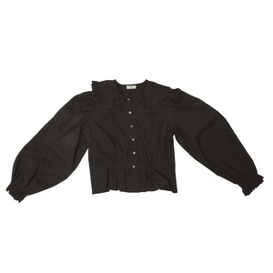 Fishtail blouse /black