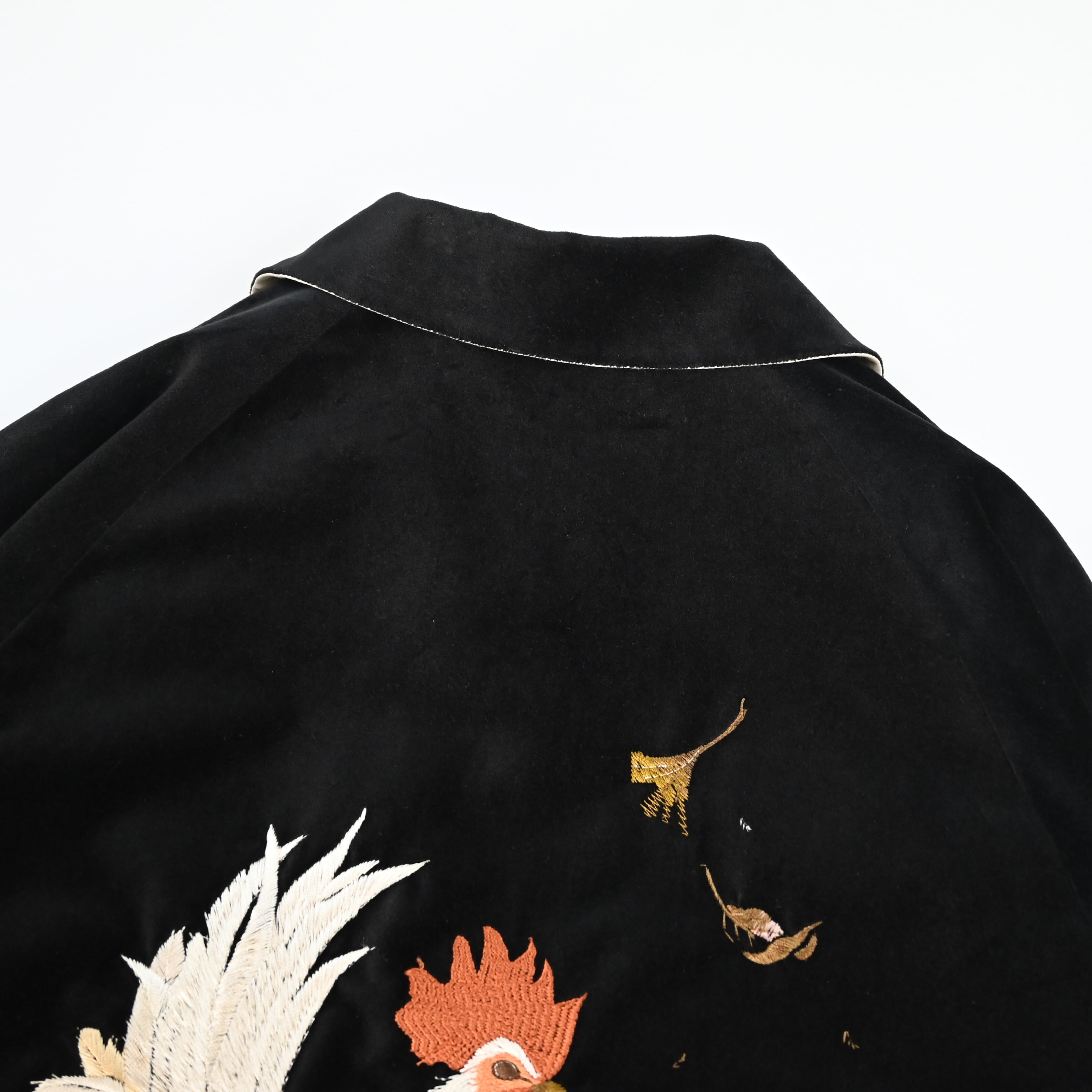 OLD JOE / STUNNING VELVET SOUVENIR JACKET(Niwatori to Hiyoko) | GANKO