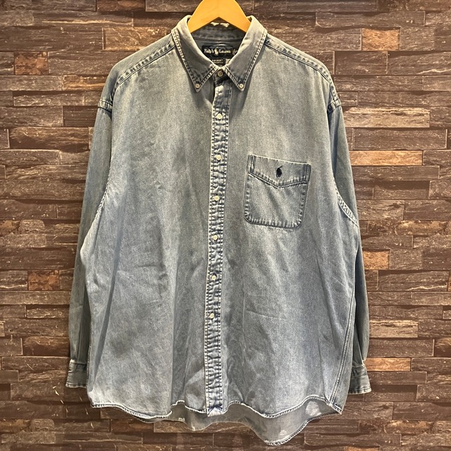 RALPH LAUREN DENIM BIG SHIRT