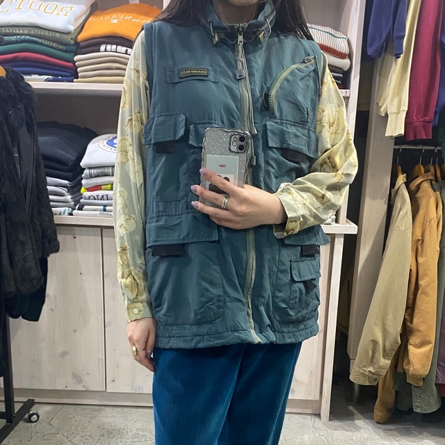 【高円寺店】OLD OXFORD BLUE fishing vest