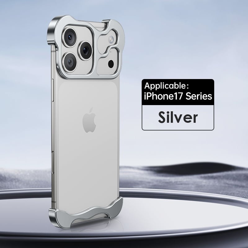 ◇iPhone 17/Pro/Pro Max/Air◇ Aluminum Alloy Bumper Phone Case +