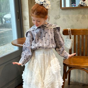 秋レトロビッグカラーシャツ