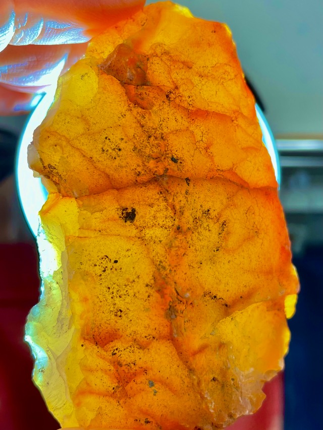 2) 出雲「花仙山メノウ」原石(大型)