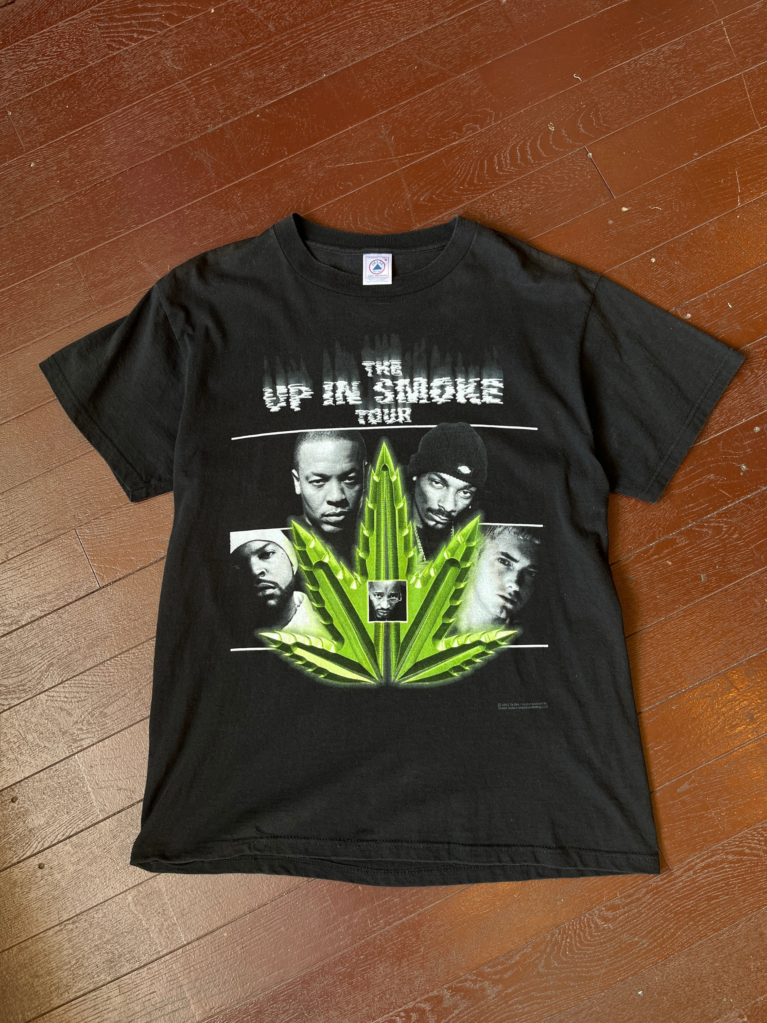 The up in smoke tour 2000 tシャツ