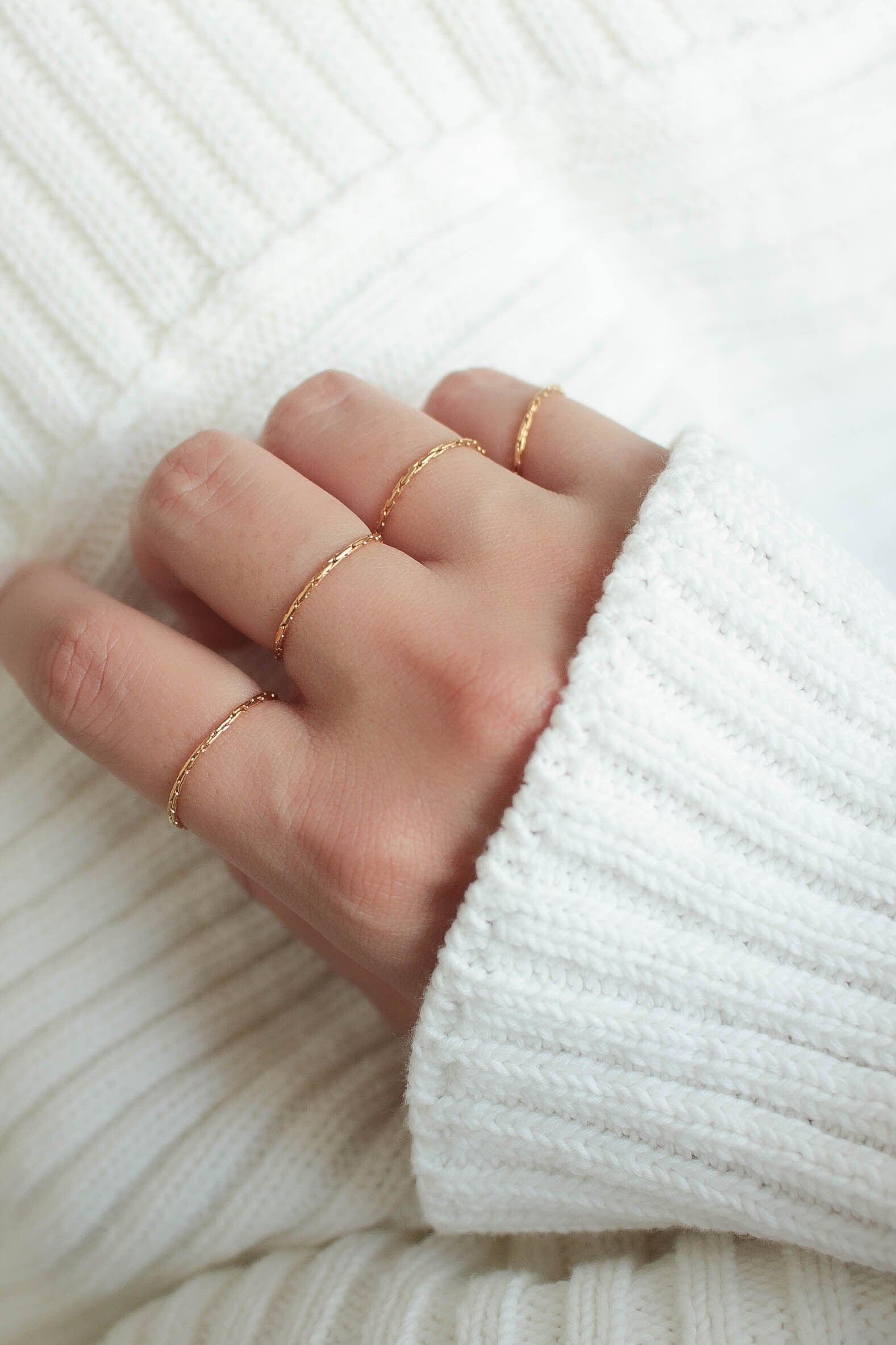 1mm Skin Ring | ebine(エビネ)|金属アレルギー対応アクセサリー