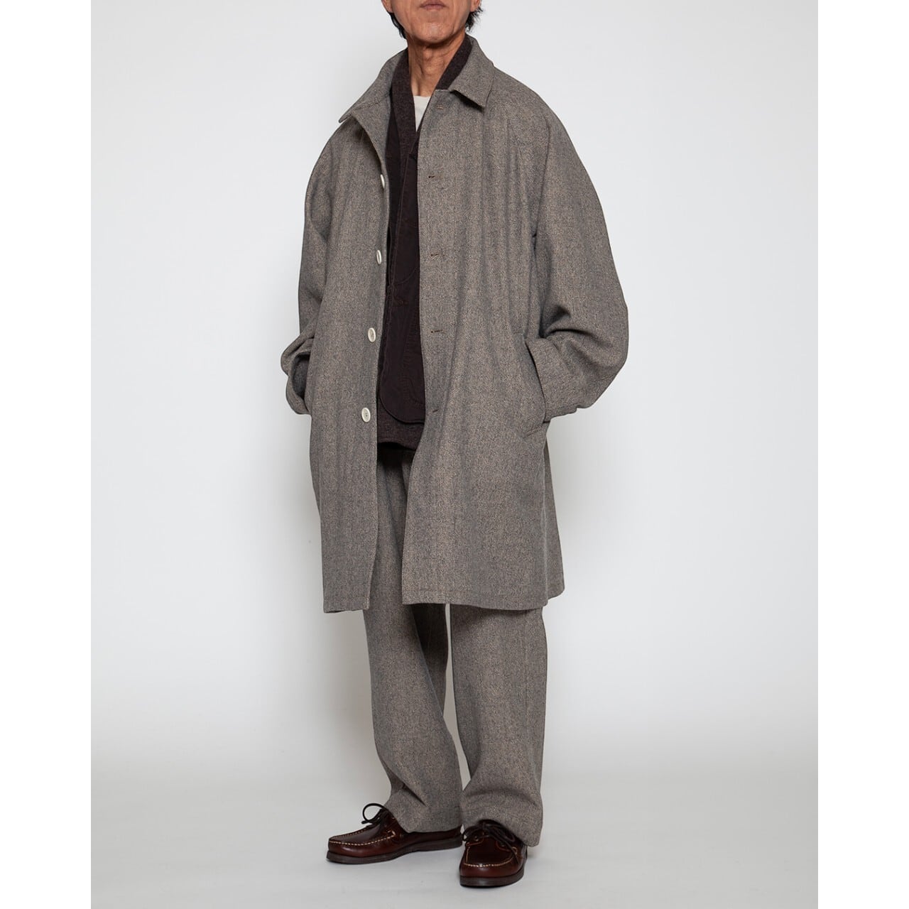 THE CORONA UTILITY / CORONA・UP DUSTER COAT Broken Wool - コロナ