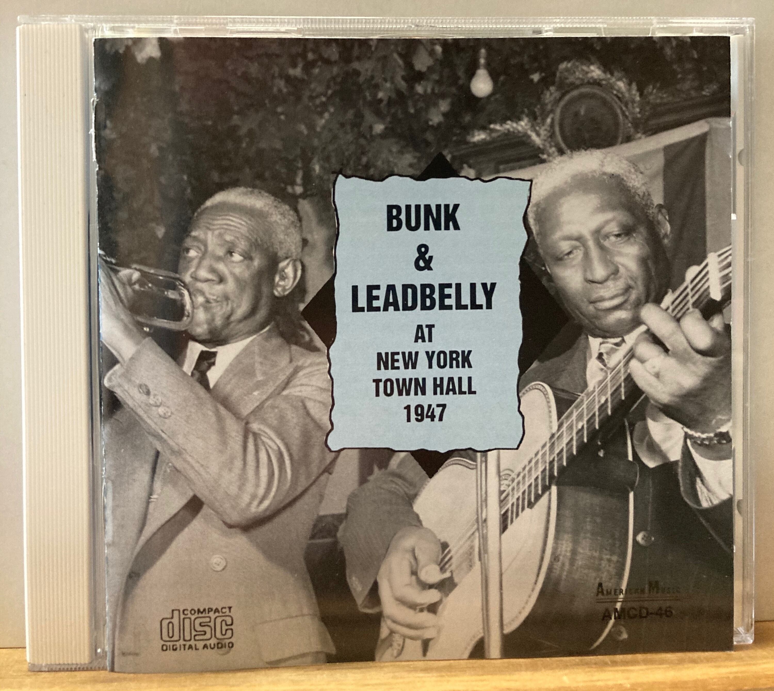 BUNK JOHNSON /BUNK & LEADBELLY AT NEW YORK TOWN HALL 1947 MUSICMAN