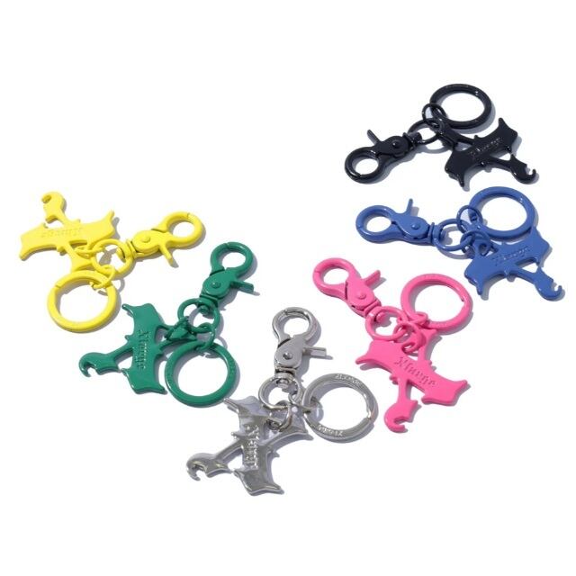 BRIXTON X INDEPENDENT HEIGHT II CLIP KEYCHAIN RUST/COPPER