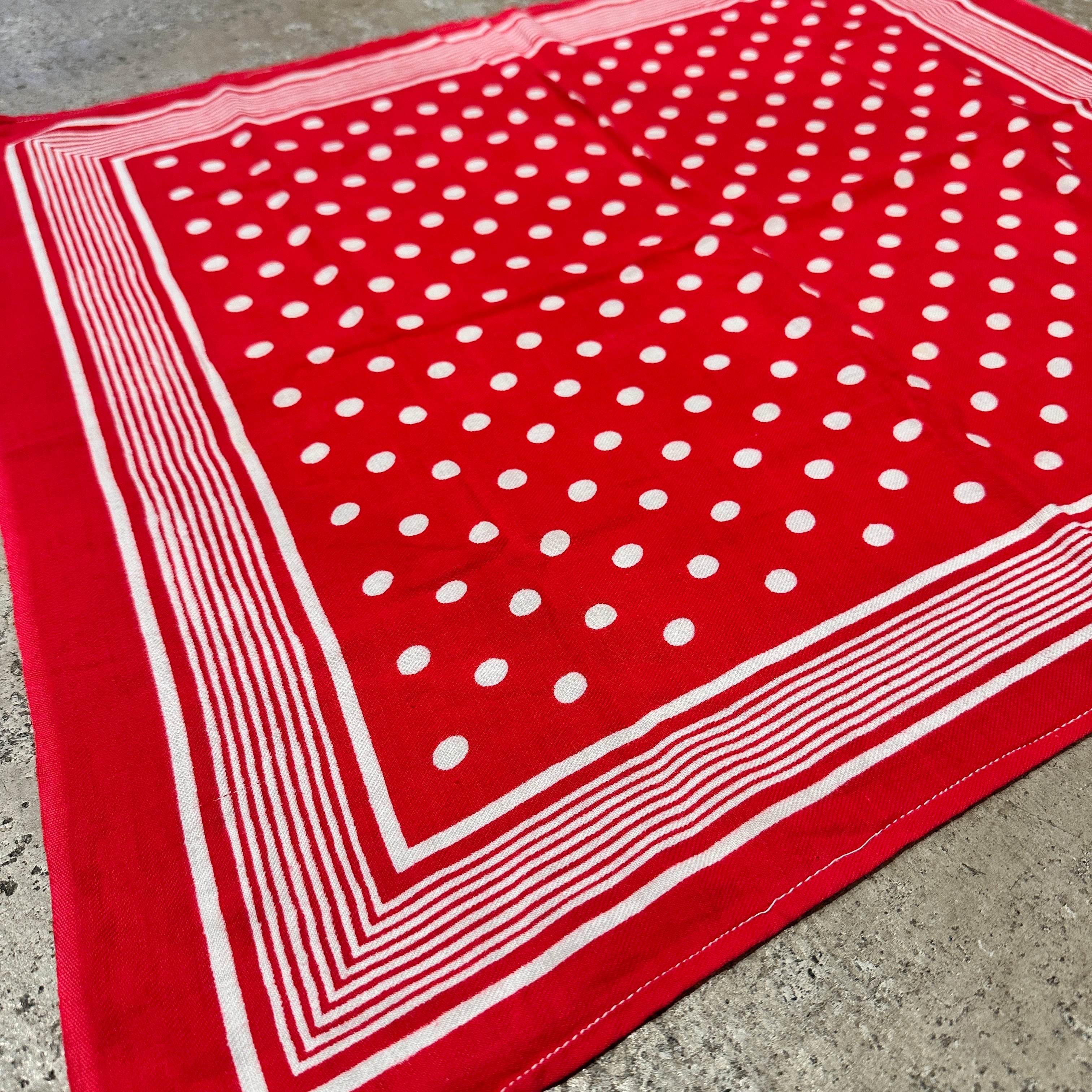 1950'S BANDANA RED DOTS 両耳 | safarionline