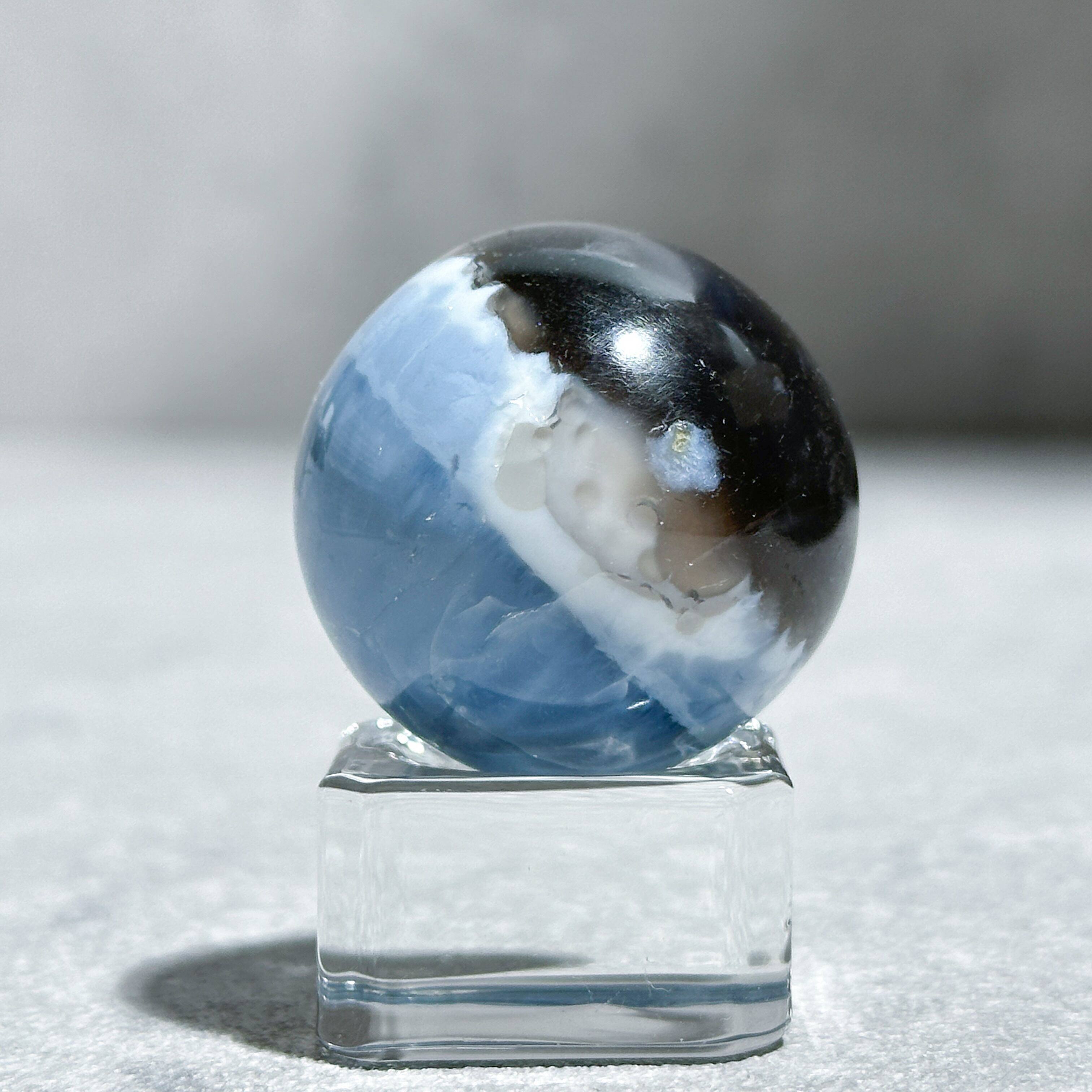 ブルーオパール スフィア13◇ Blue Opal ◇ 天然石・鉱物