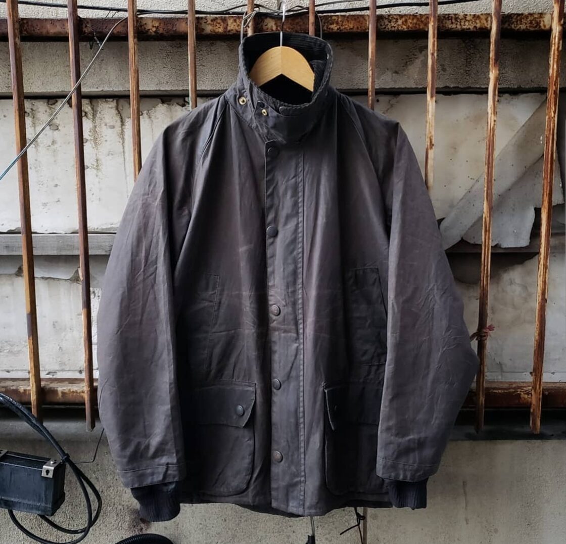 希少！ 黒！ 旧3ワラント Barbour  