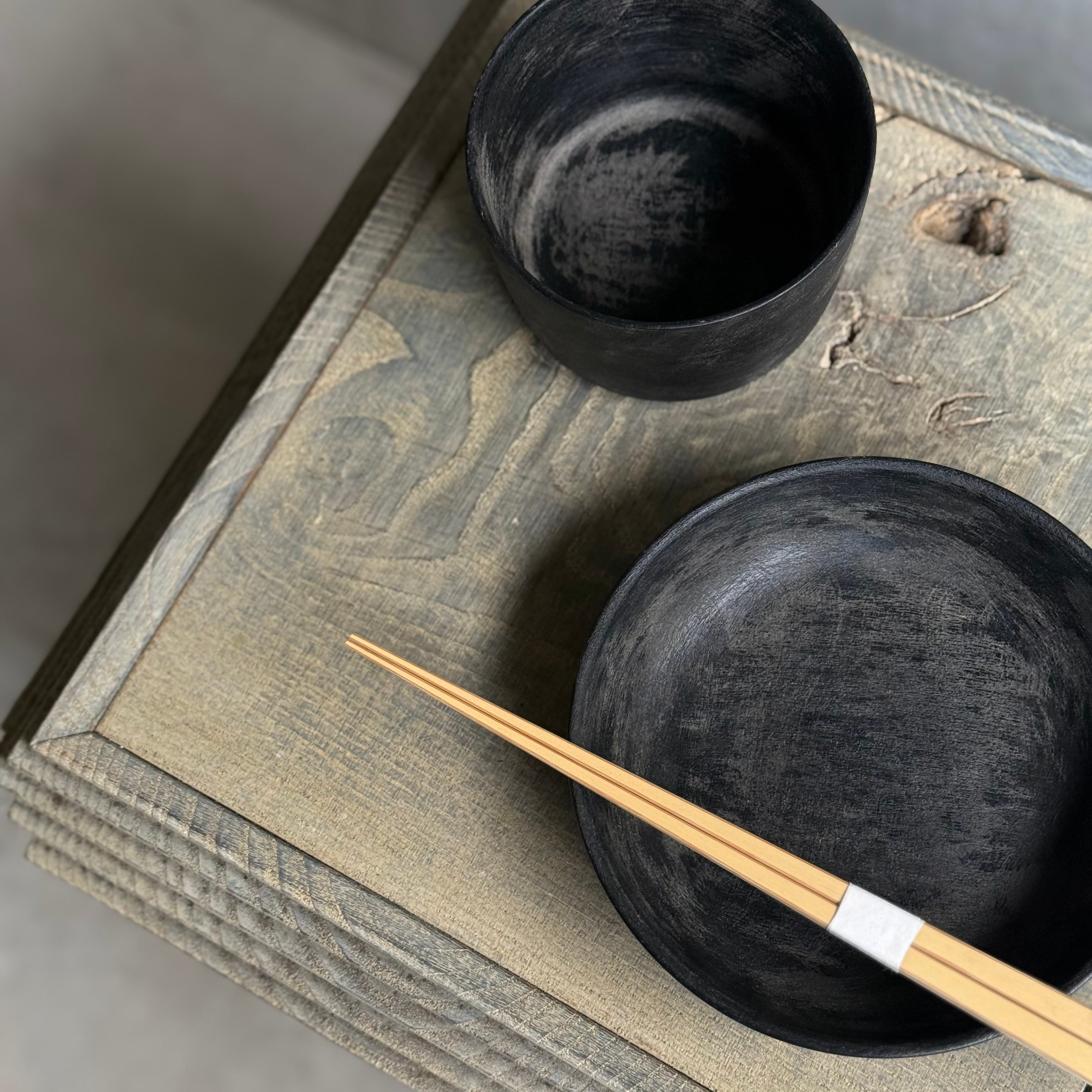 Shimoo Design 浮様 GOKEZOKO 椀 黒 | gallery 一白