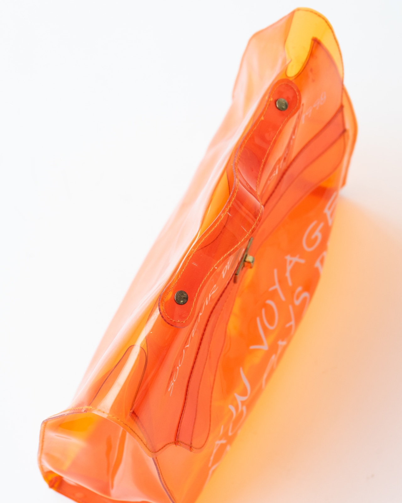 〈Hermès〉Vinyl kelly clear colored Bag