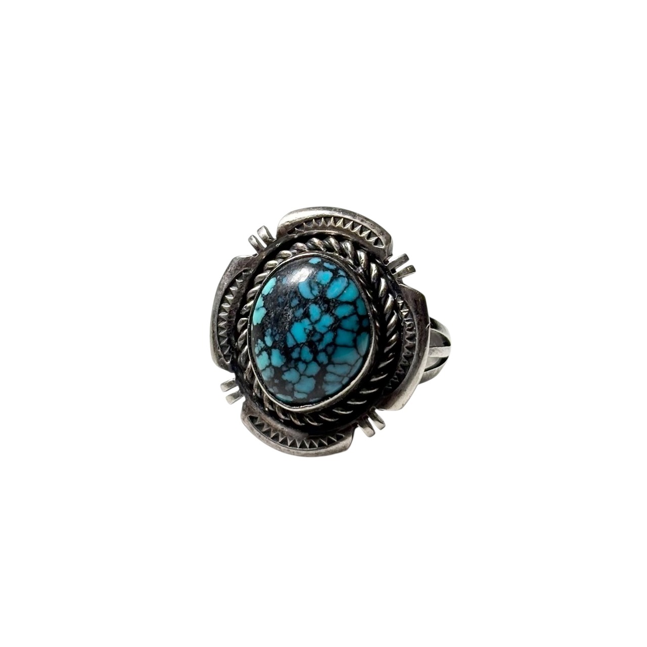FRED PETERS turquoise ring