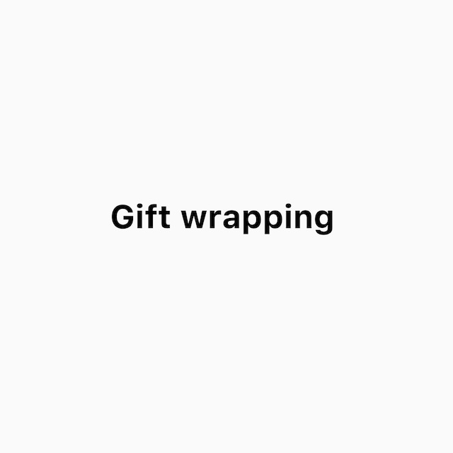 Gift wrapping