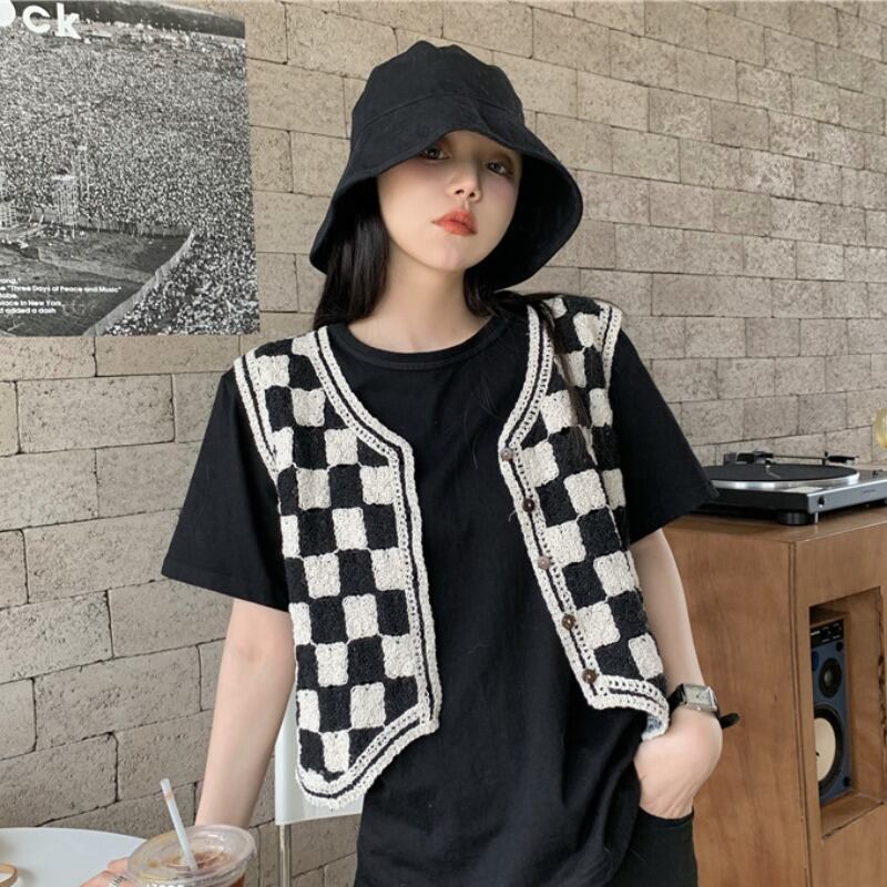 オータムボタンVネック レッド 秋物 YY-ファッション25385484877