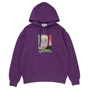 SALE 送料無料【HIPANDA ハイパンダ】メンズ アインシュタイン プリント フーディー スウェット MEN'S EINSTEIN PRINT HOODIE SWEAT SHIRT / PURPLE・WHITE・BLACK